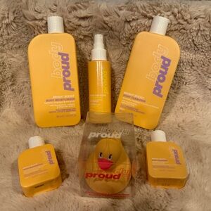 Body Proud Ultimate Glow Brightening 6 pc Body Care Set